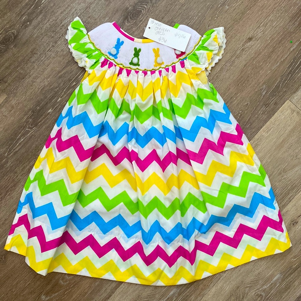 Boutique toddler Easter dress.